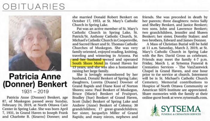 South Shore Motel - Feb 27 2019 Article (newer photo)